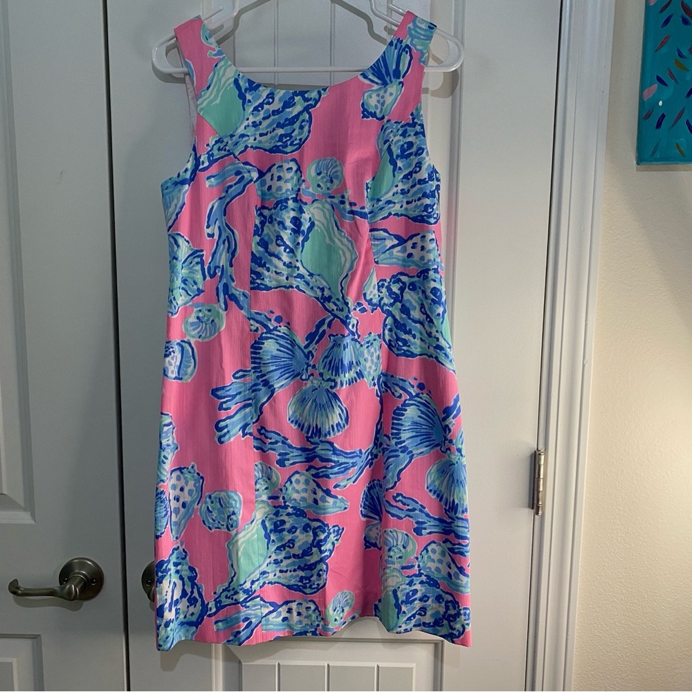 NWT Lilly Pulitzer Pink‎ and Blue  Dress